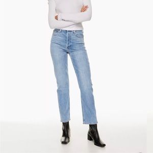 Denim Forum Arlo Straight Leg Jeans 30